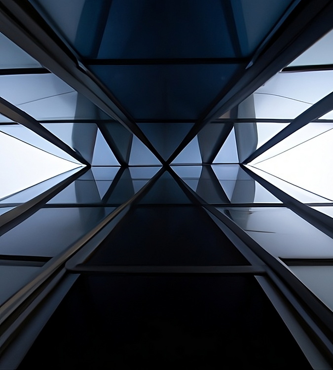 glass steel building